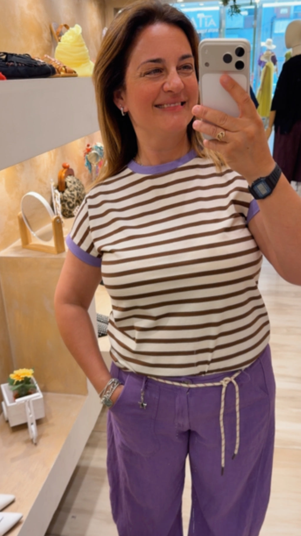 T-shirt righe