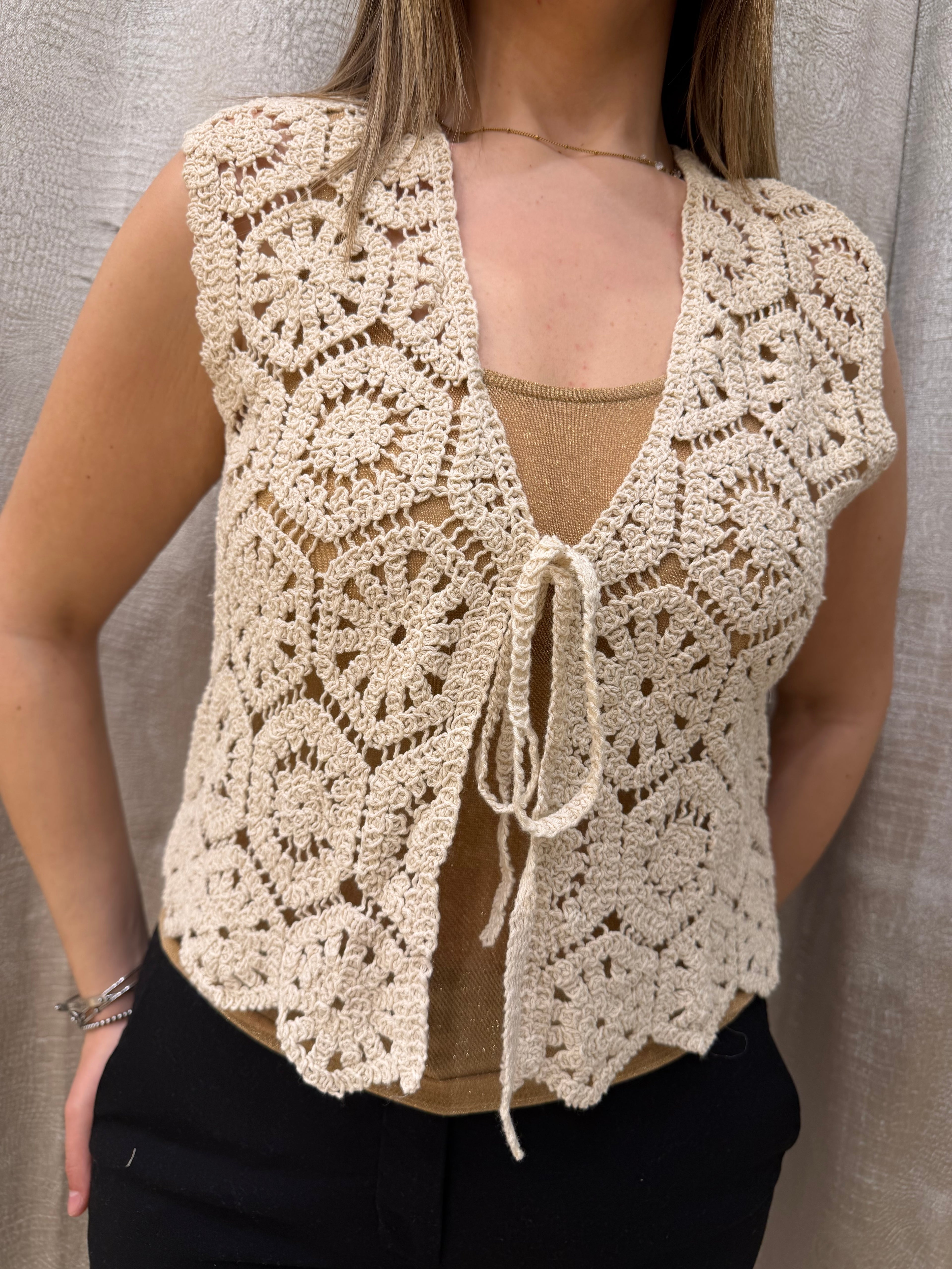 Gilet crochet