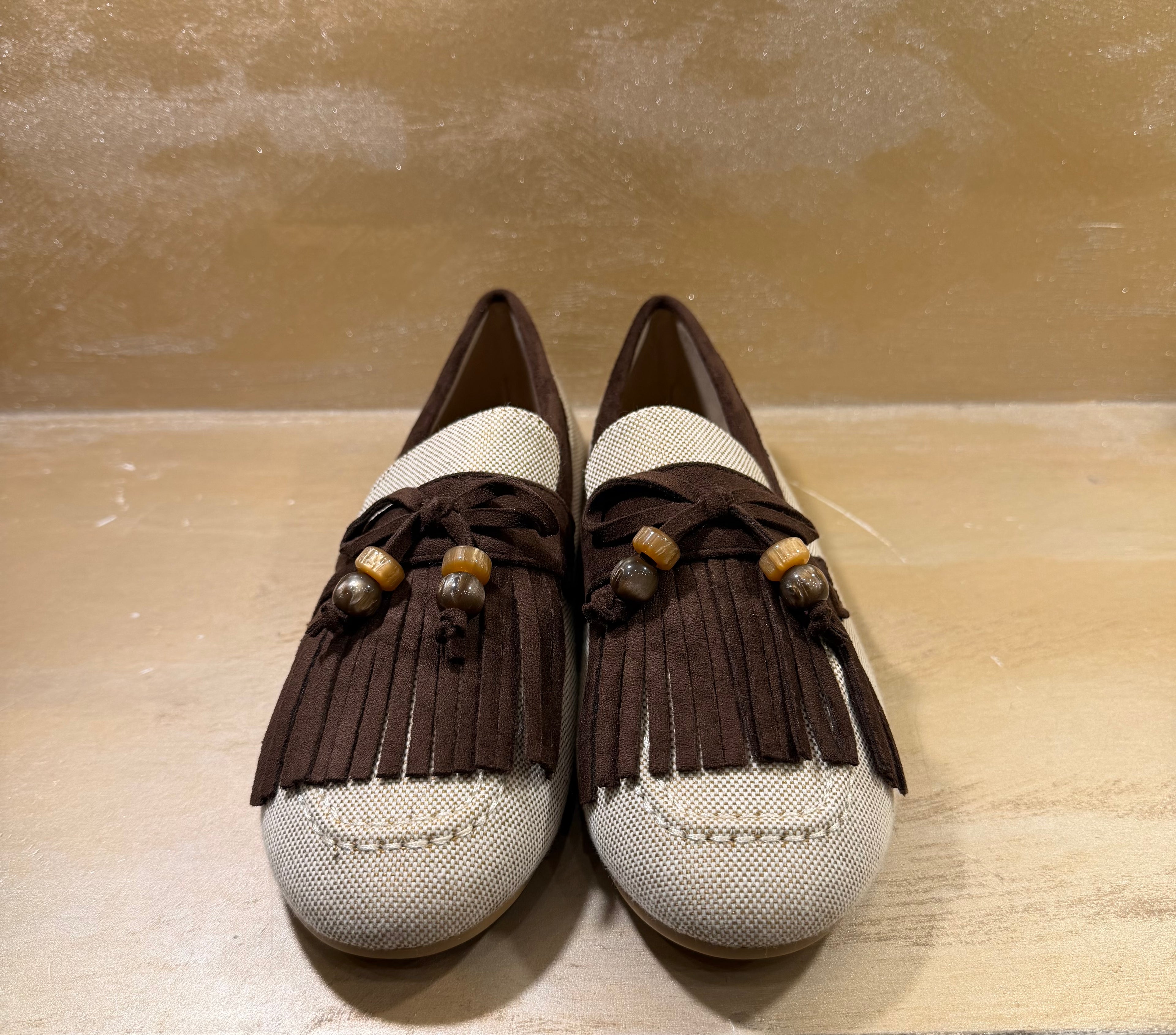 Mocassino con frange
