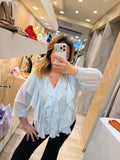 Camicia rouches