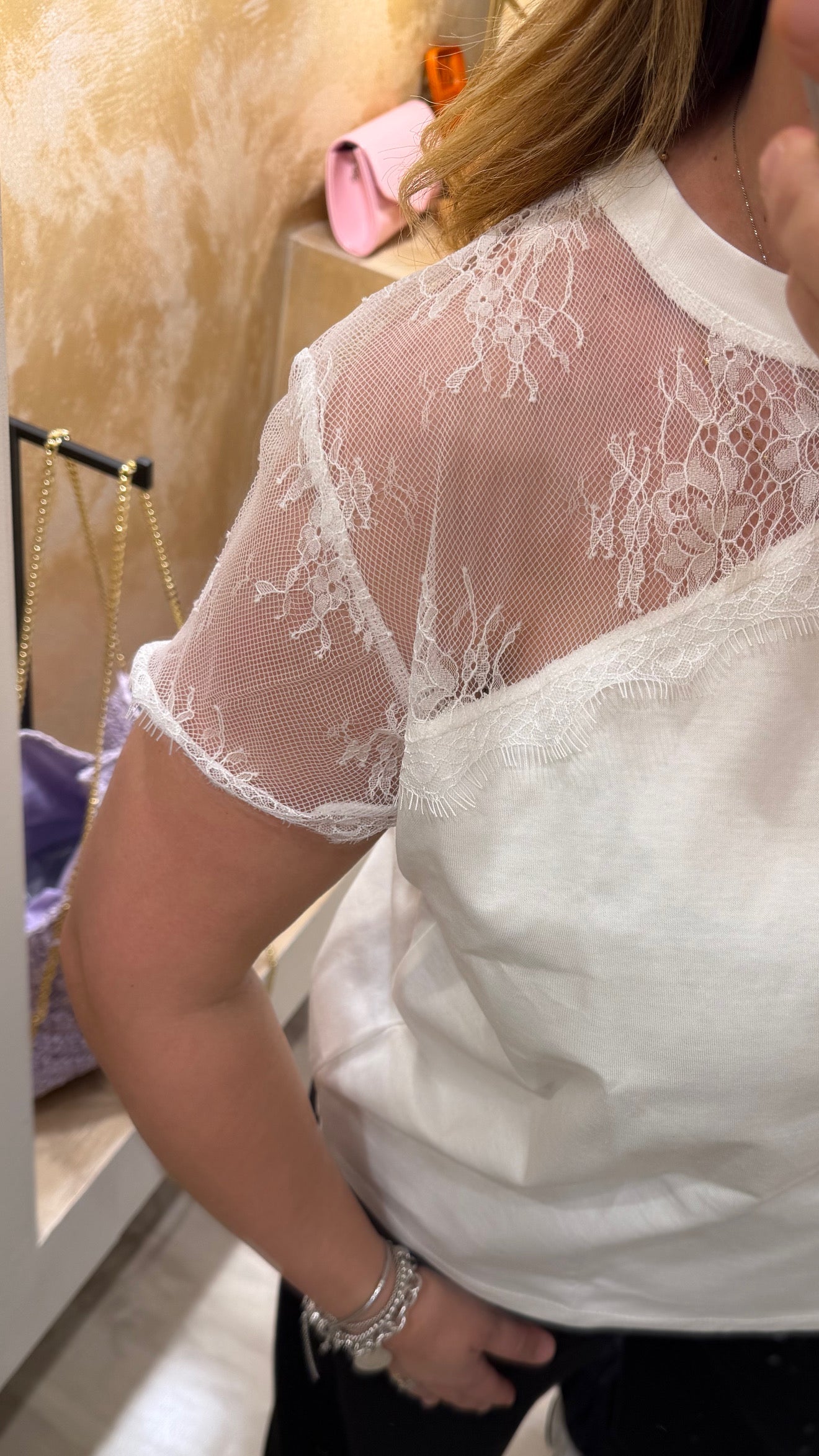 T-shirt pizzo