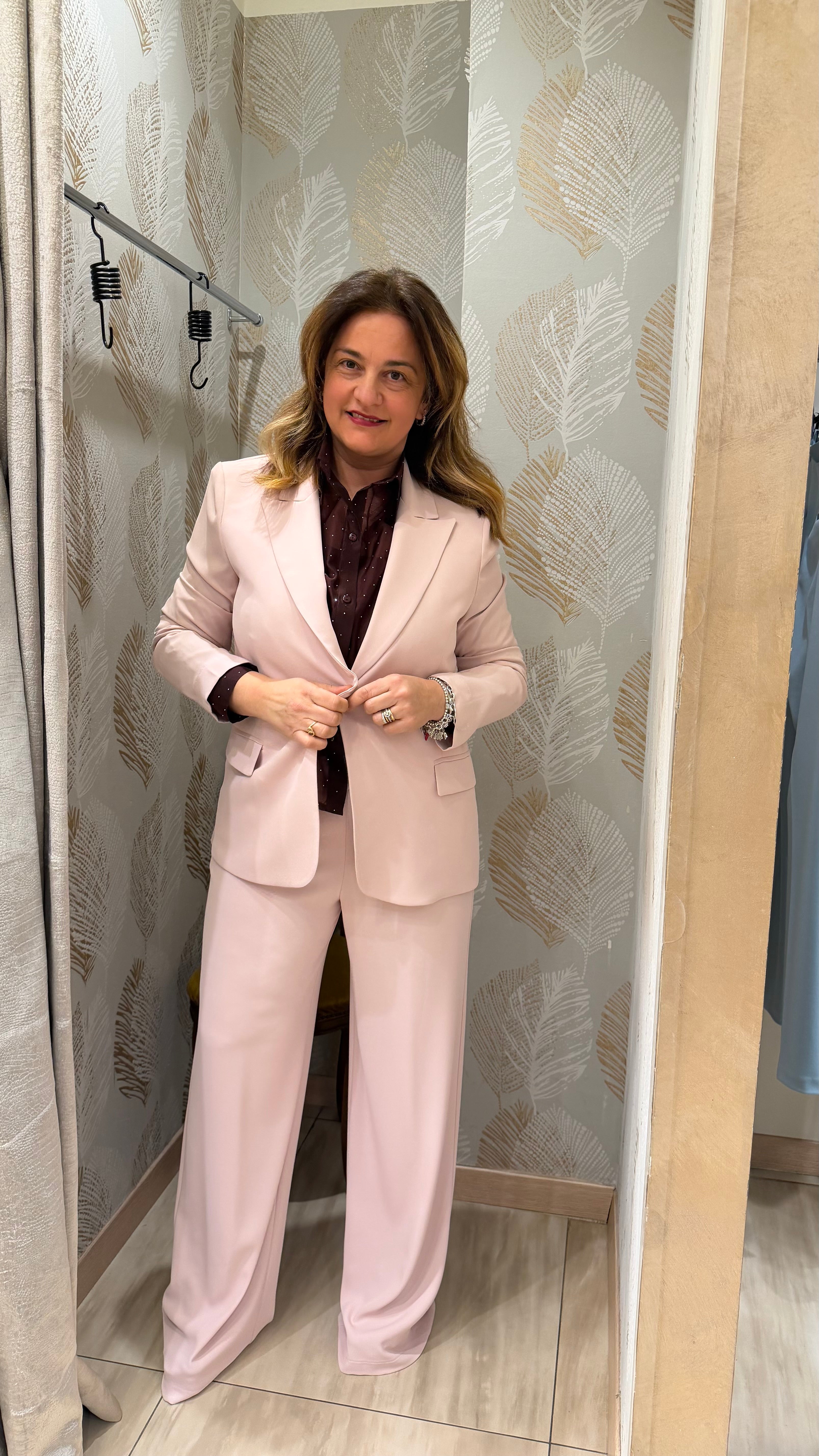 Tailleur Kontatto rosa
