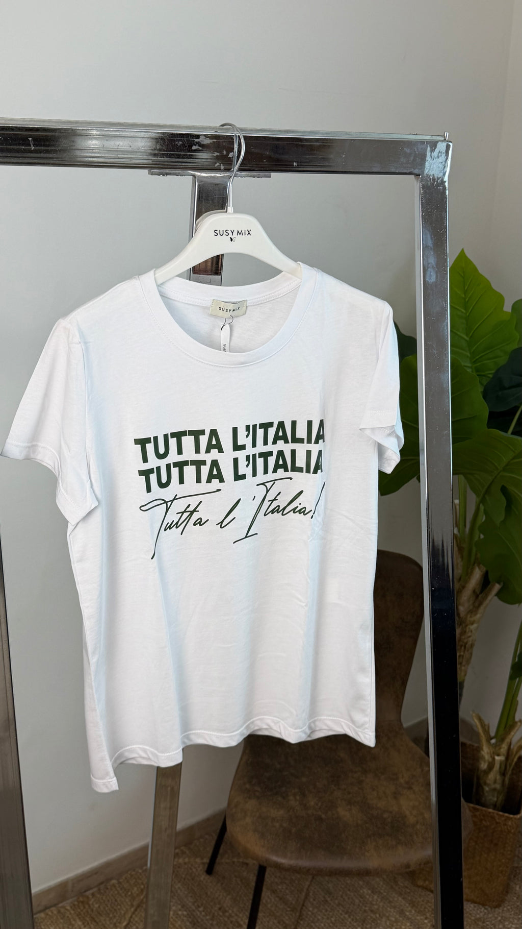 Maxi t-shirt stampa