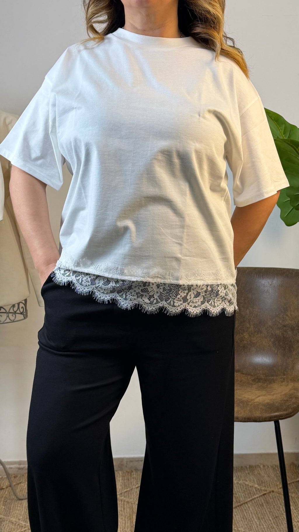 T-shirt pizzo