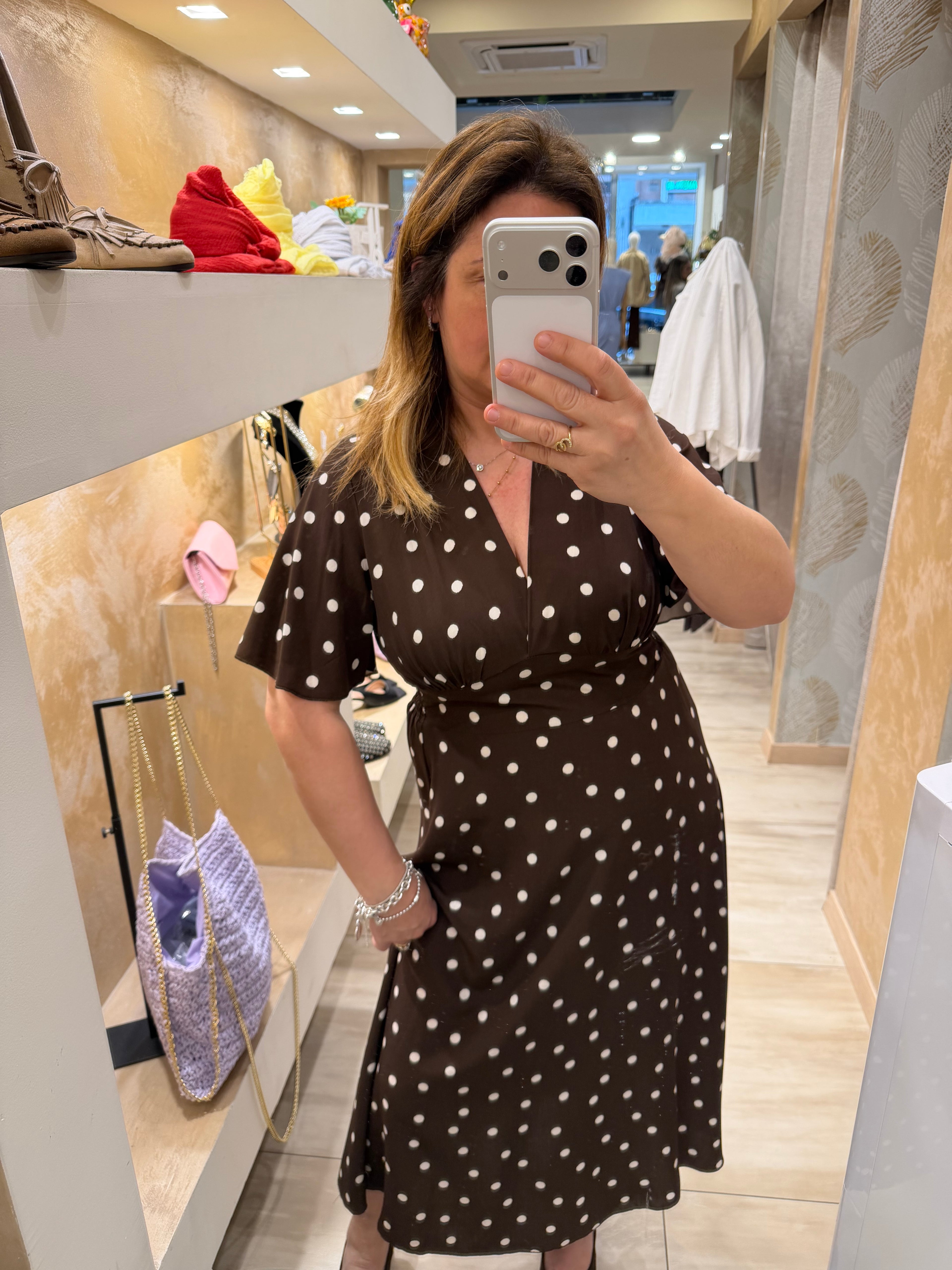 Abito midi pois