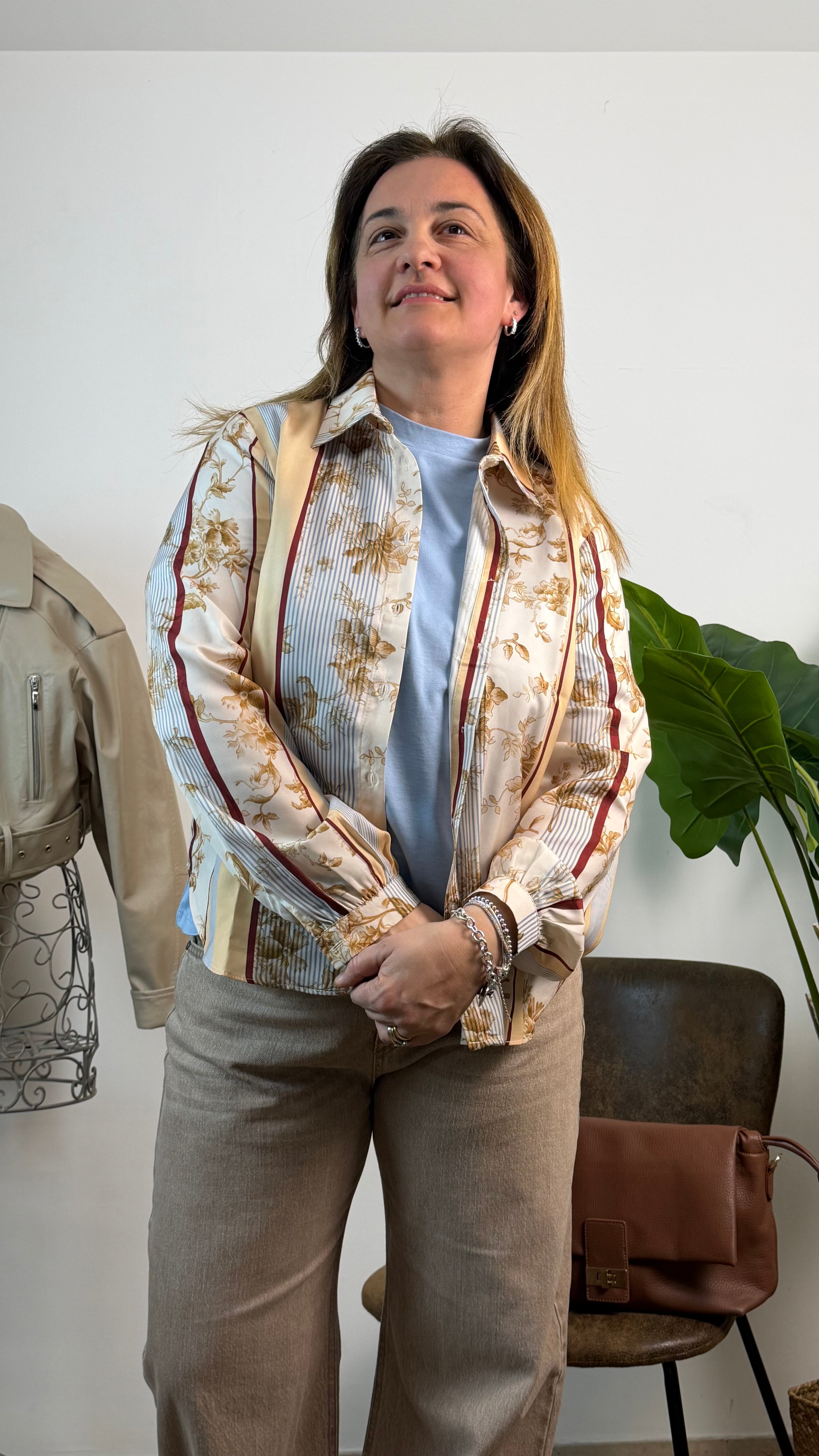 Camicia Fantasia – Avorio