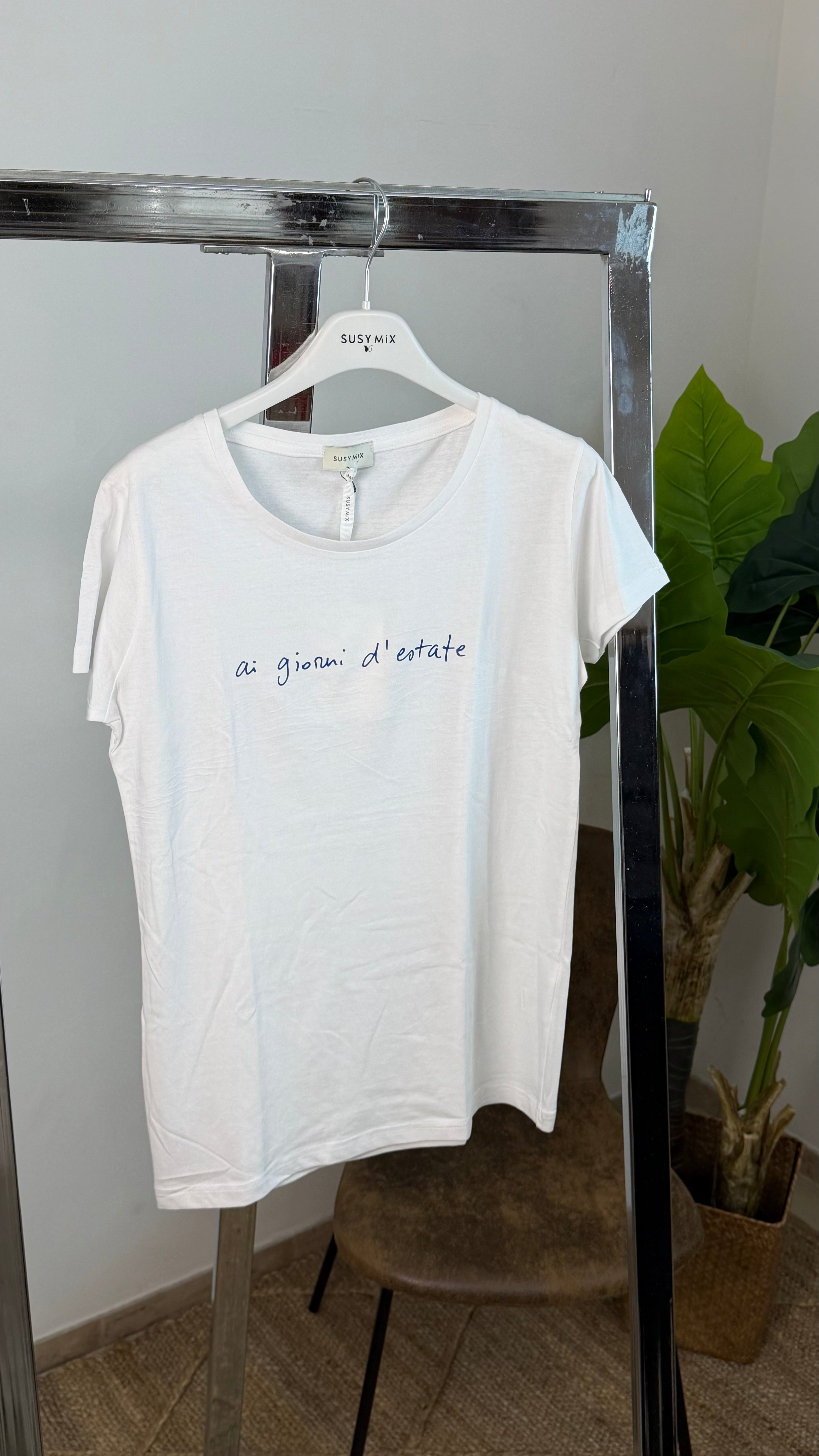 Maxi t-shirt stampa