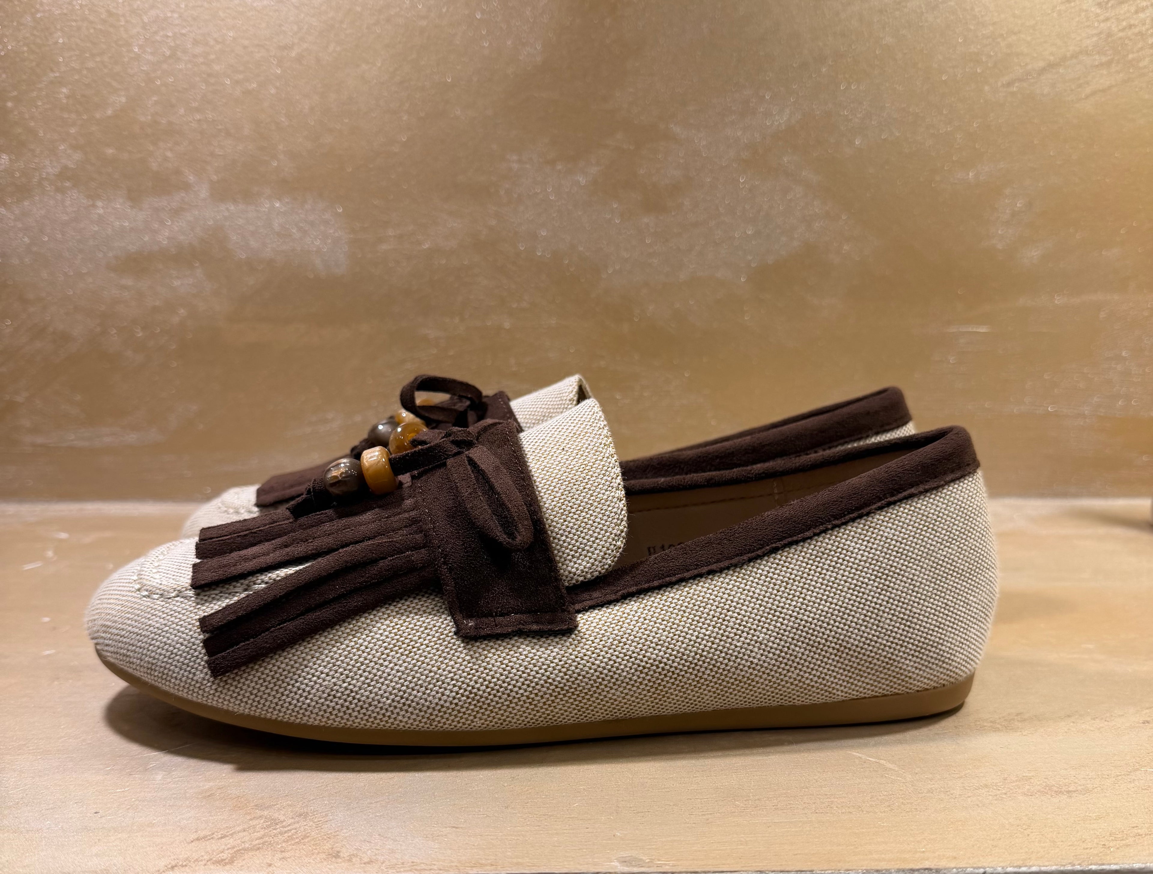 Mocassino con frange