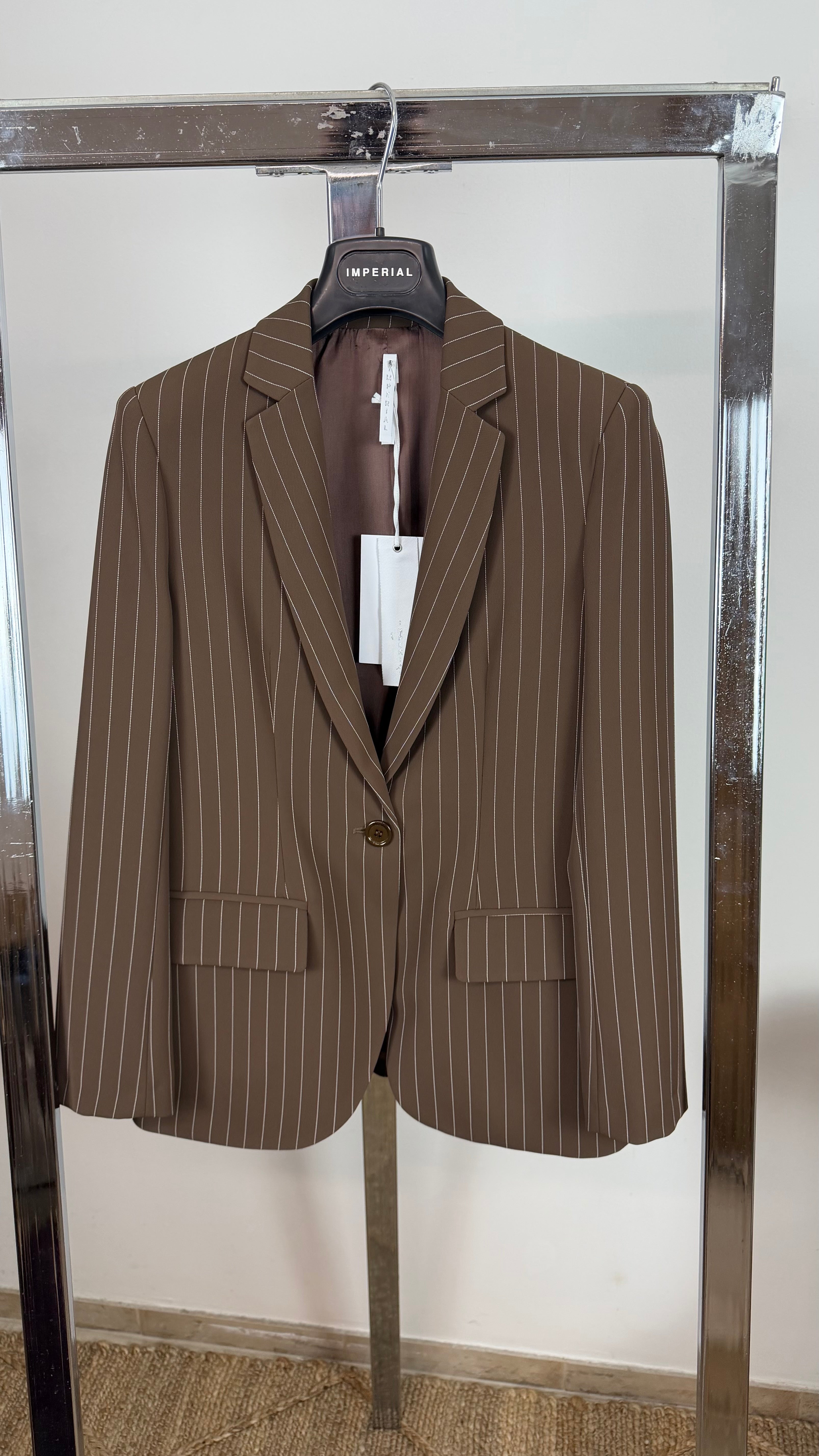 Tailleur Gessato giacca