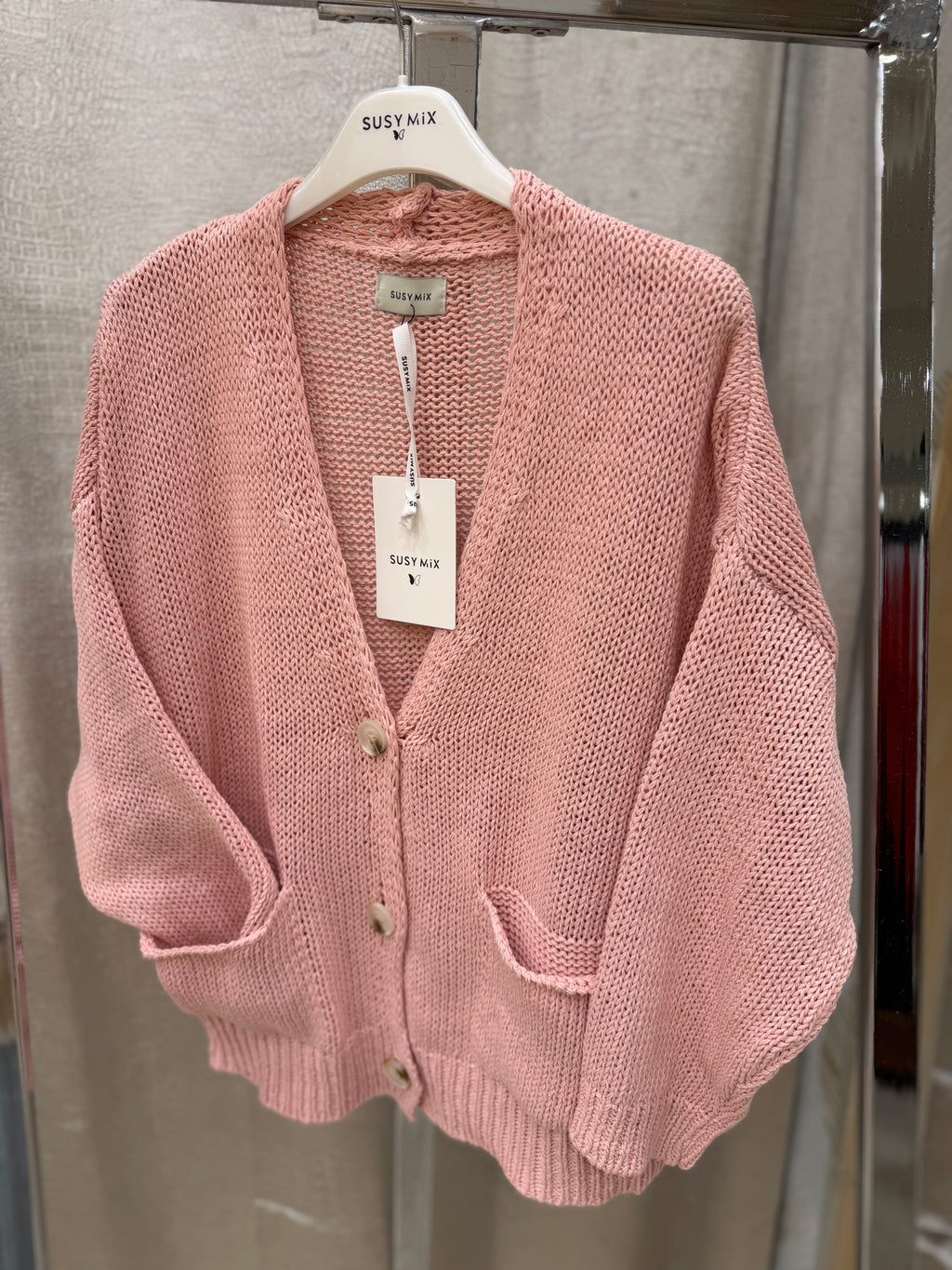 Cardigan tasche
