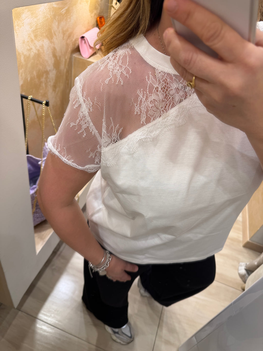 T-shirt pizzo